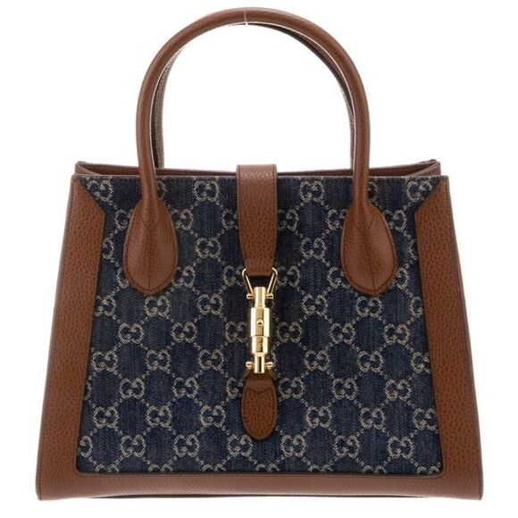 Gucci Denim Jackie Bag - Picture 1 of 5